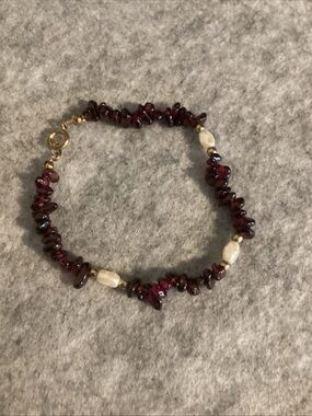 Handmade Bracelet with Pearl Accents
